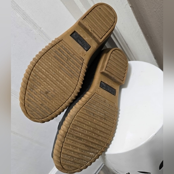 Tommy Hilfiger Rainah Ankle Lace Up Duck Boots Black Brown Women's Size 10M 🌴✌️ - Picture 9 of 9